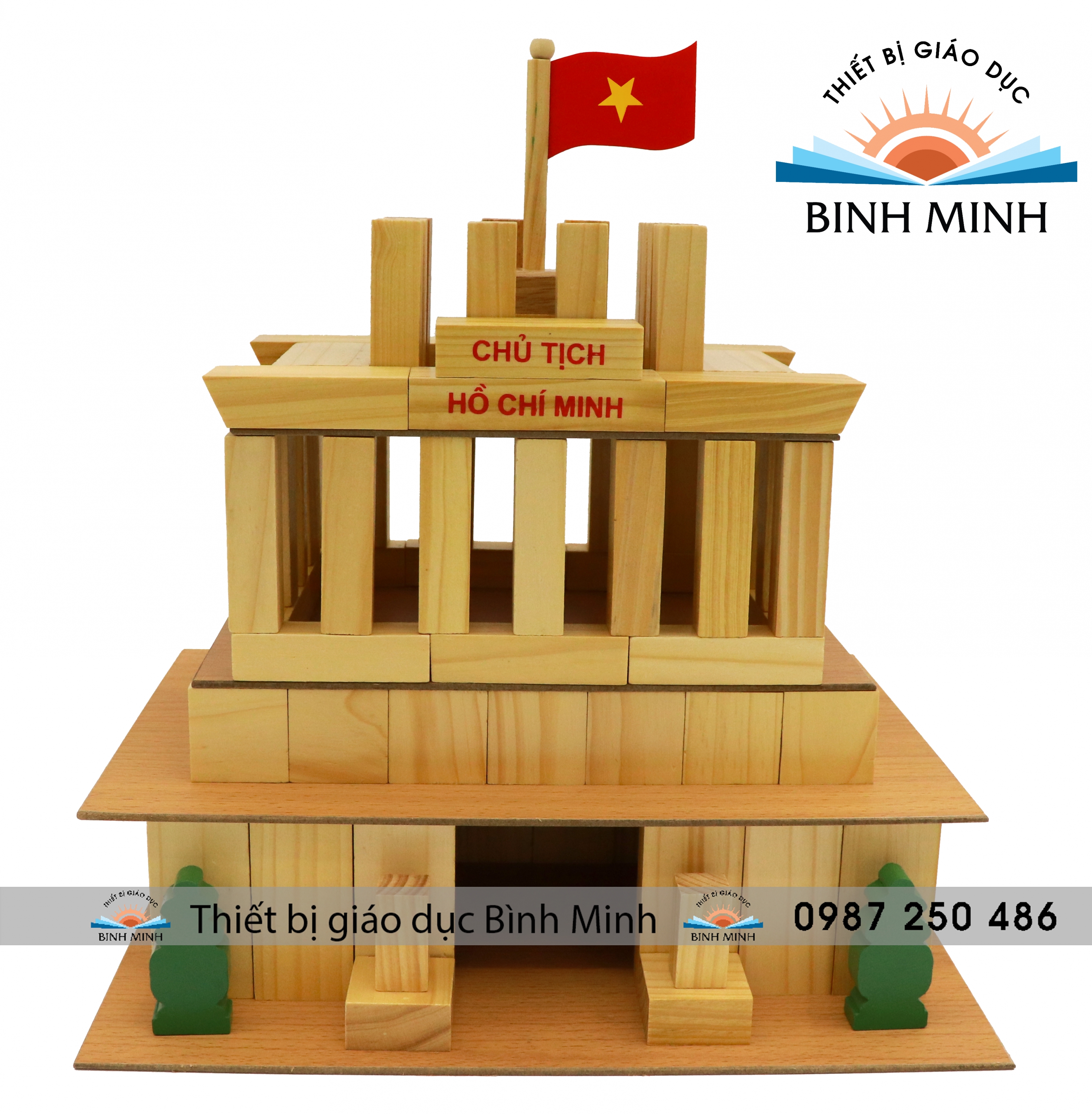 Bộ xếp hình lăng Bác